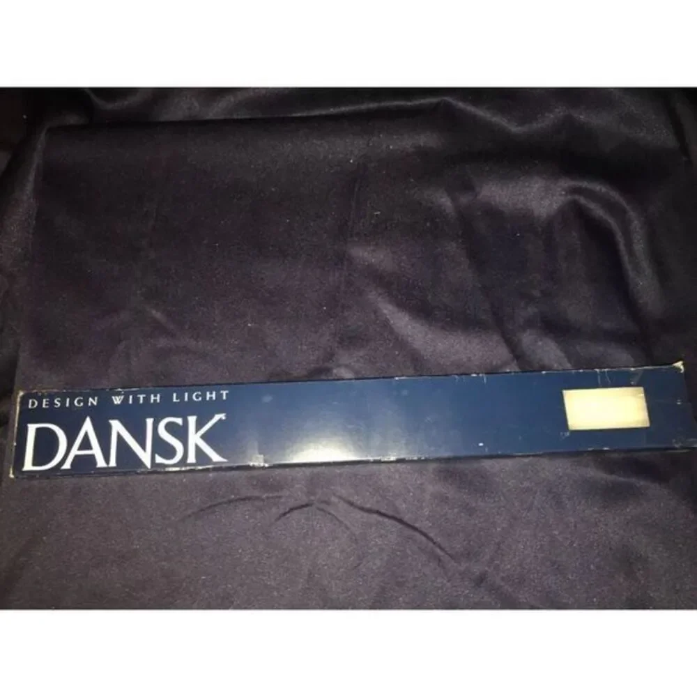 Dansk Design w/ Light CastIron Fiesta Spider CandleHolder &12 Tiny Taper Candles